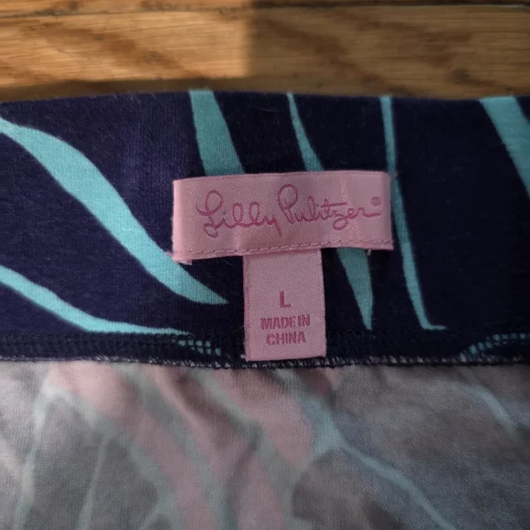 Lily Pulitzer Tropical Maxi Skirt size L - Picture 4 of 6